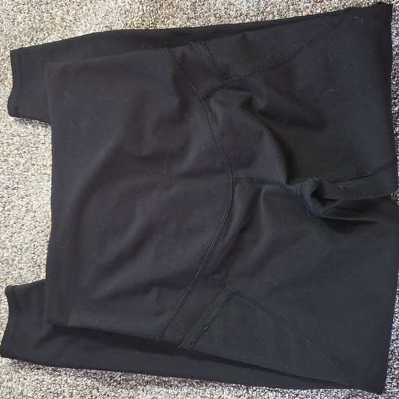 Old Navy Active Powersoft High Rise Leggings Go Dry Womens Size Small Black - Picture 3 of 4